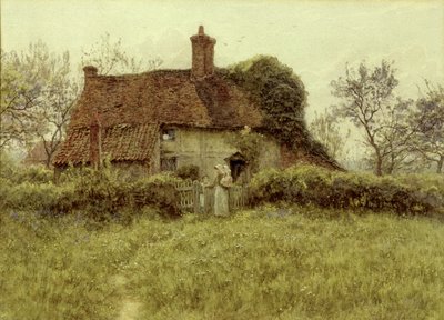 Ein Cottage in Pinner, Middlesex von Helen Allingham